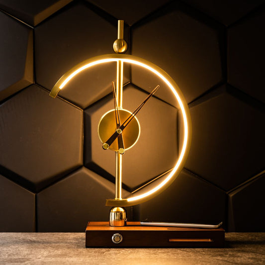 Clock Lamp With Wireless Charging Eco Table Light Smart NALANI