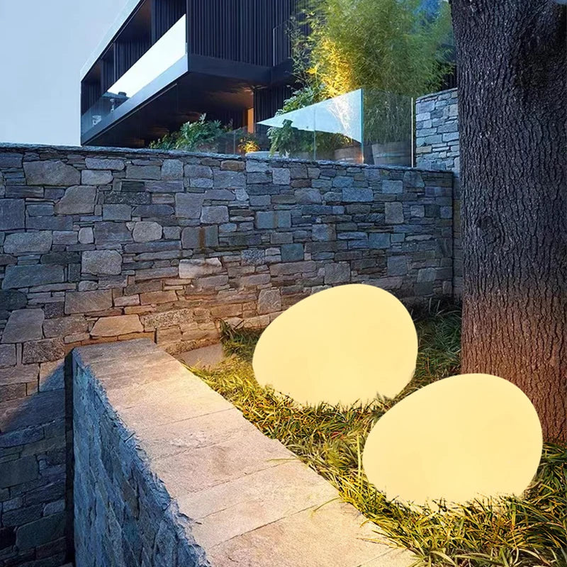 Cobblestone Garden Light for Outdoor Spaces and Landscape Enhancements NaLani