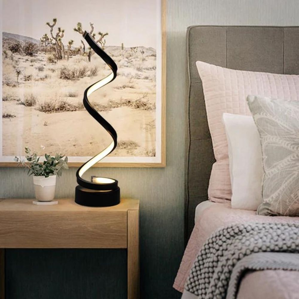 Compact And Versatile Spiral Lamp For Modern Home Lighting NALANI