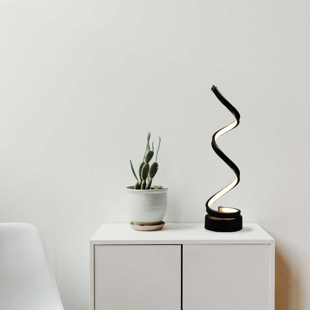 Compact And Versatile Spiral Lamp For Modern Home Lighting NALANI
