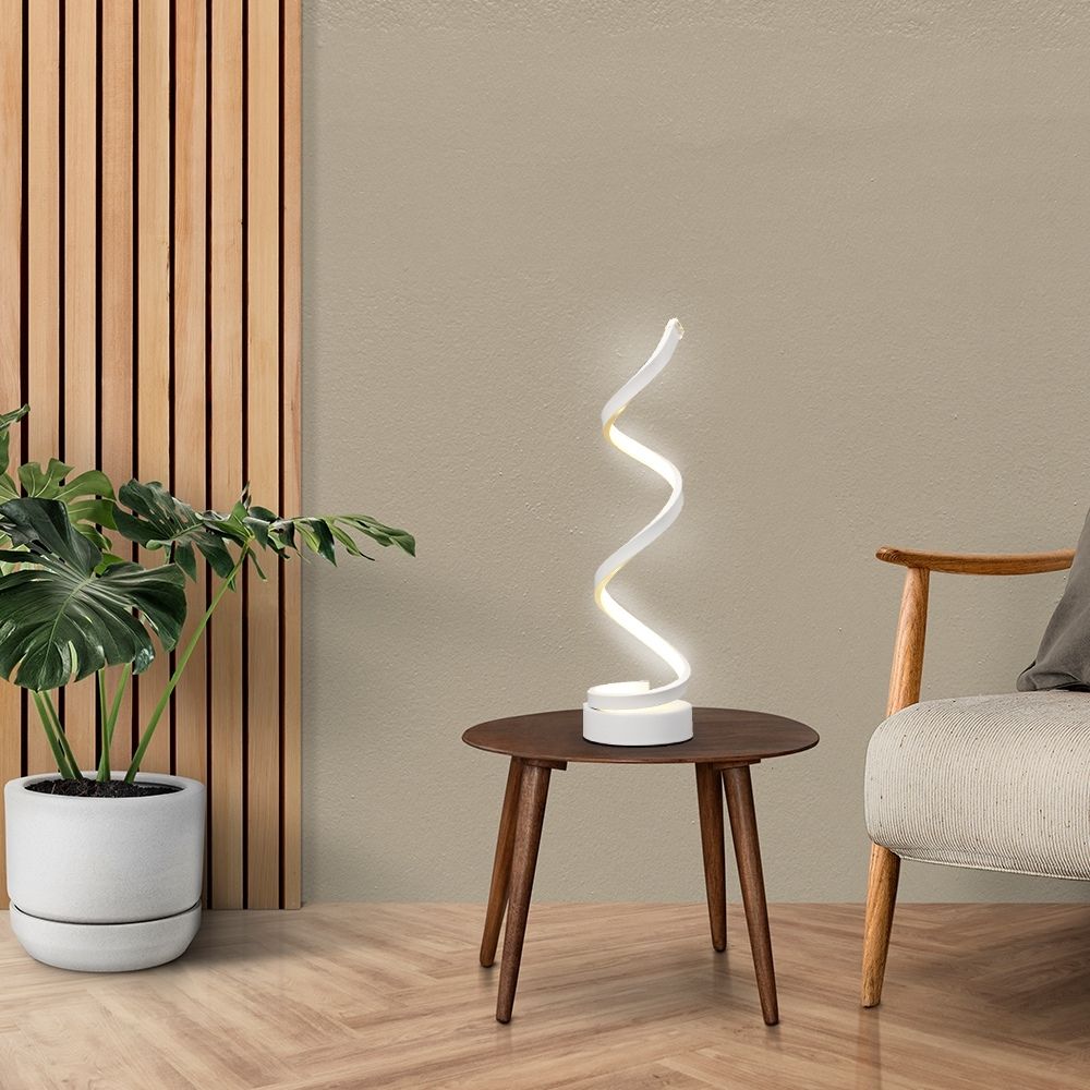Compact And Versatile Spiral Lamp For Modern Home Lighting NALANI
