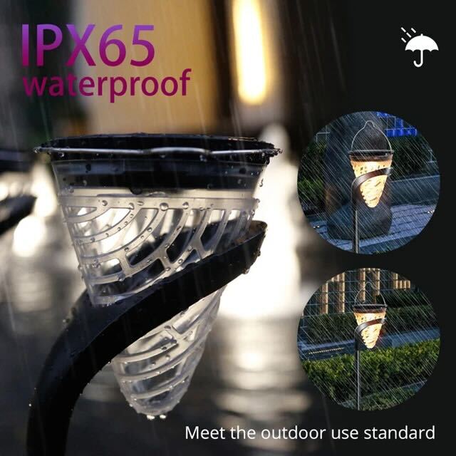 Cone Pathway Solar LED Light Outdoor IP65 Waterproof NALANI