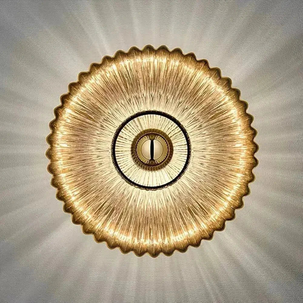 Contemporary Glass Wall Light In Three Elegant Colours NALANI