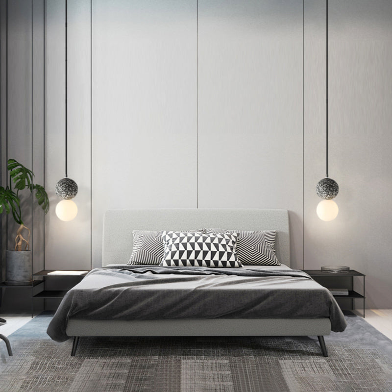 Contemporary LED Table Lamp For Modern Home Decor And Dining Grey Warm light NALANI