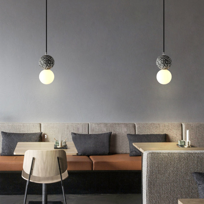 Contemporary LED Table Lamp For Modern Home Decor And Dining Grey NALANI