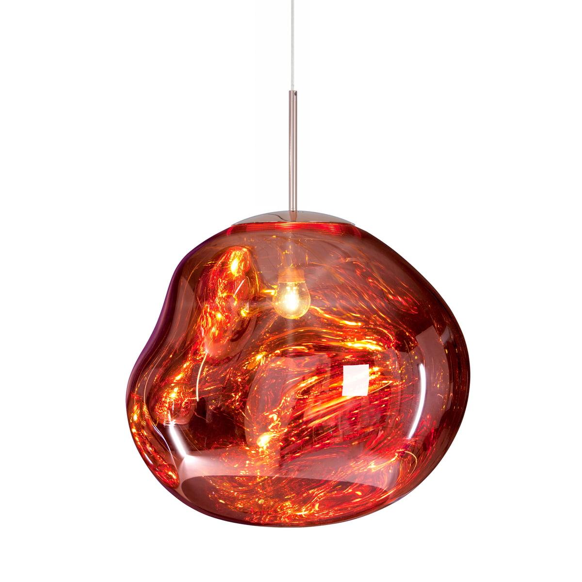 Copper Finish Lava Pendant Lamp Modern Pendant Light Rose Gold NALANI