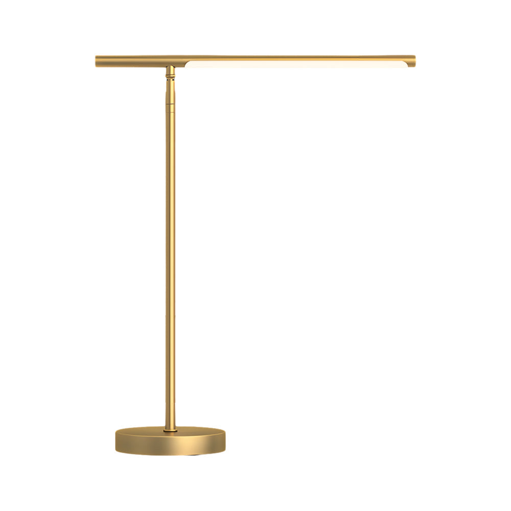 Copper Linear Brass LED Desk Lamp With Adjustable Direction NALANI