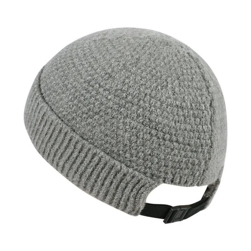 Cozy Knit Winter Beanie Hat for Outdoor Activities Daily Dark gray 55-60cm NALANI