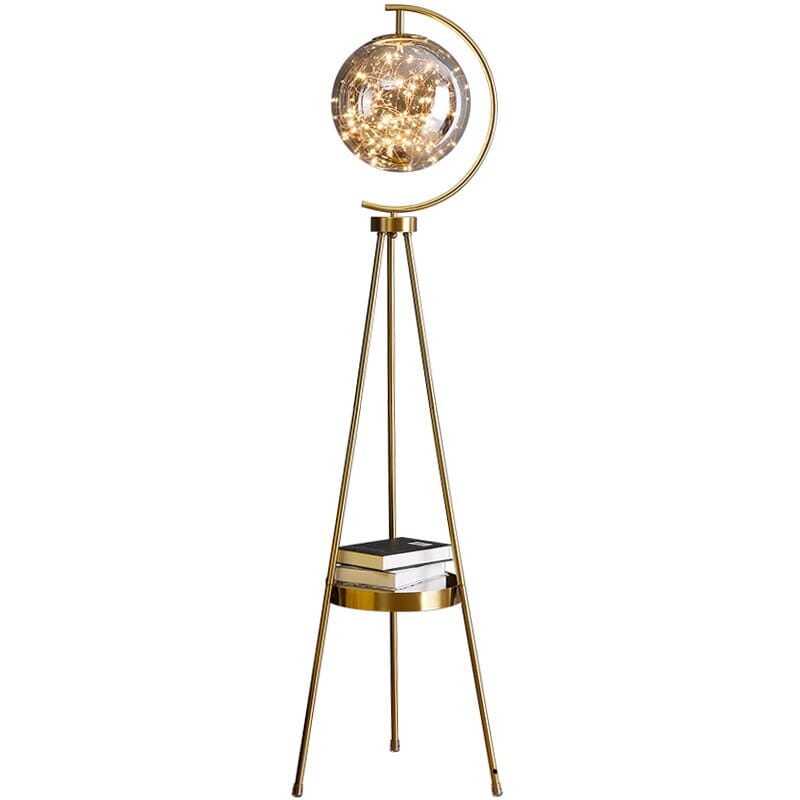 Creative Glass Ball Luxury Floor Lamp for Modern Home Decor NALANI