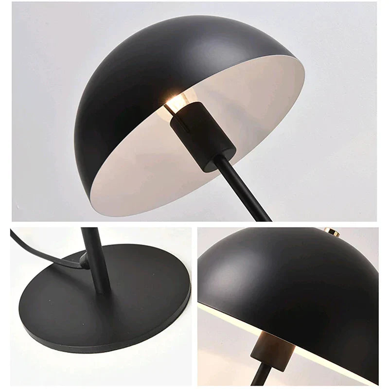 Creative Metal LED Mushroom Lamp for Unique Home Decor NALANI