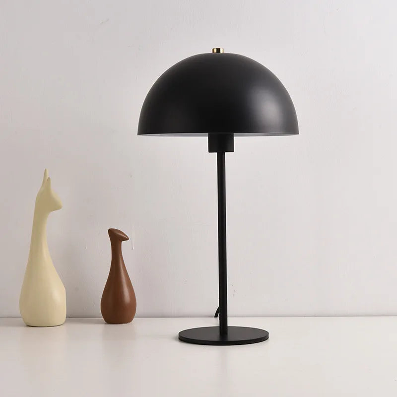 Creative Metal LED Mushroom Lamp for Unique Home Decor White NALANI