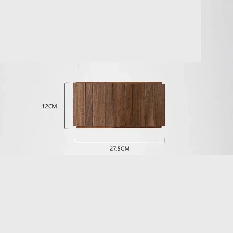 Creative Wall Hook Rack Solid Wood No Drilling Entry Organizer B-4 hooks NaLani
