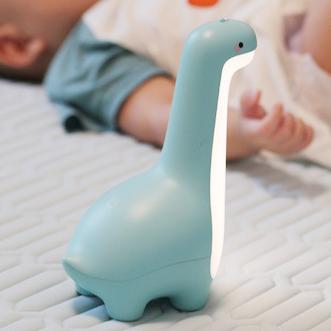 Cute Long Neck Dinosaur LED Night Light for Kids and Girls Blue NaLani