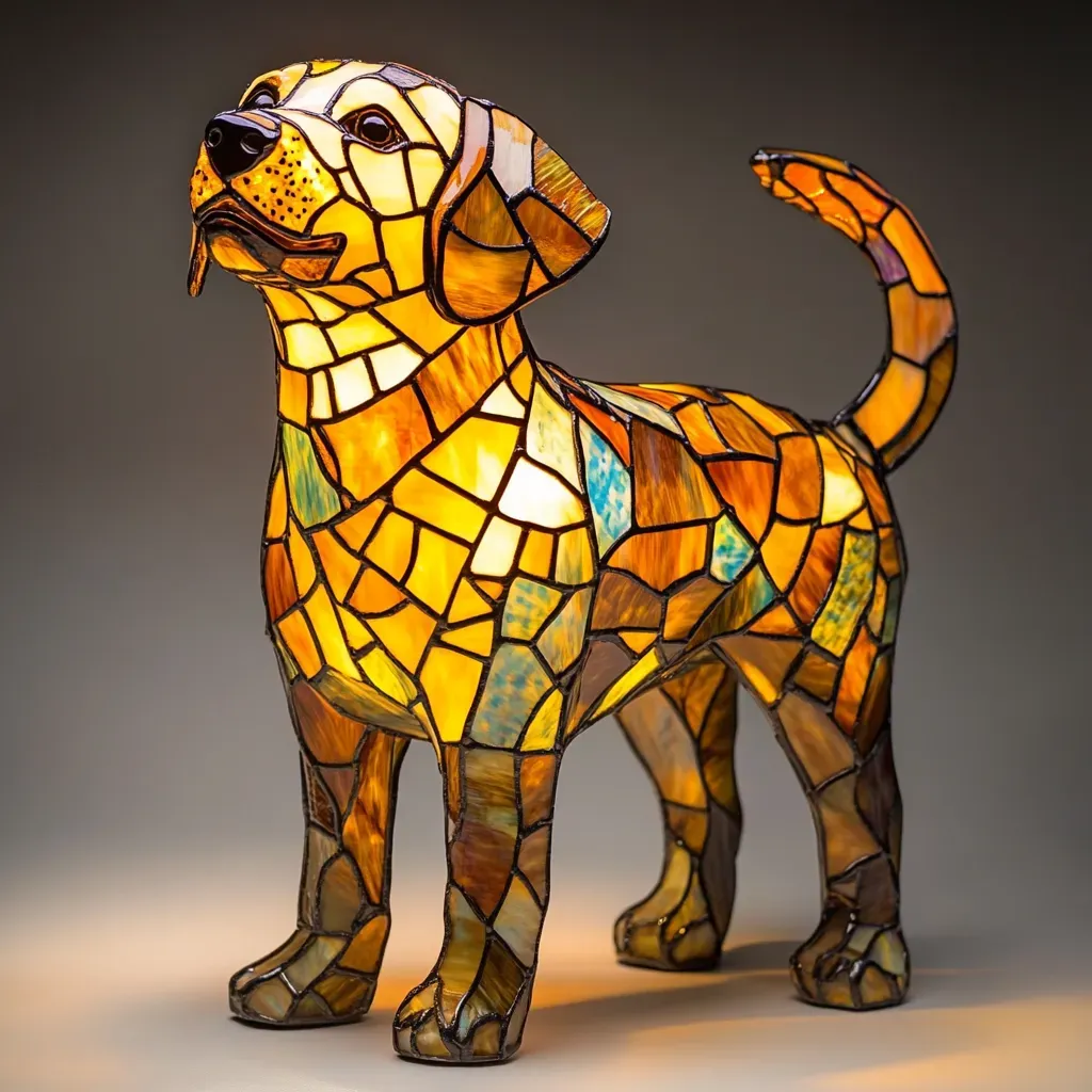 Decorative Glow Night Light For Home Decor And Gifts Labrador NALANI
