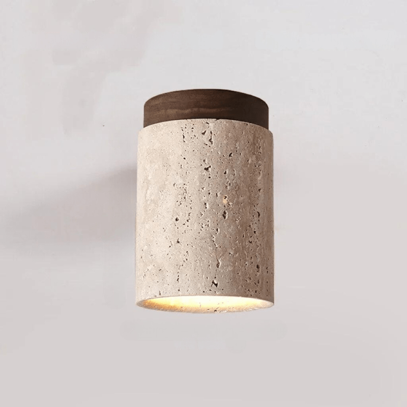 Elegant Ceiling Lamp for Stairwell and Hallway Illumination Brown (large) NaLani