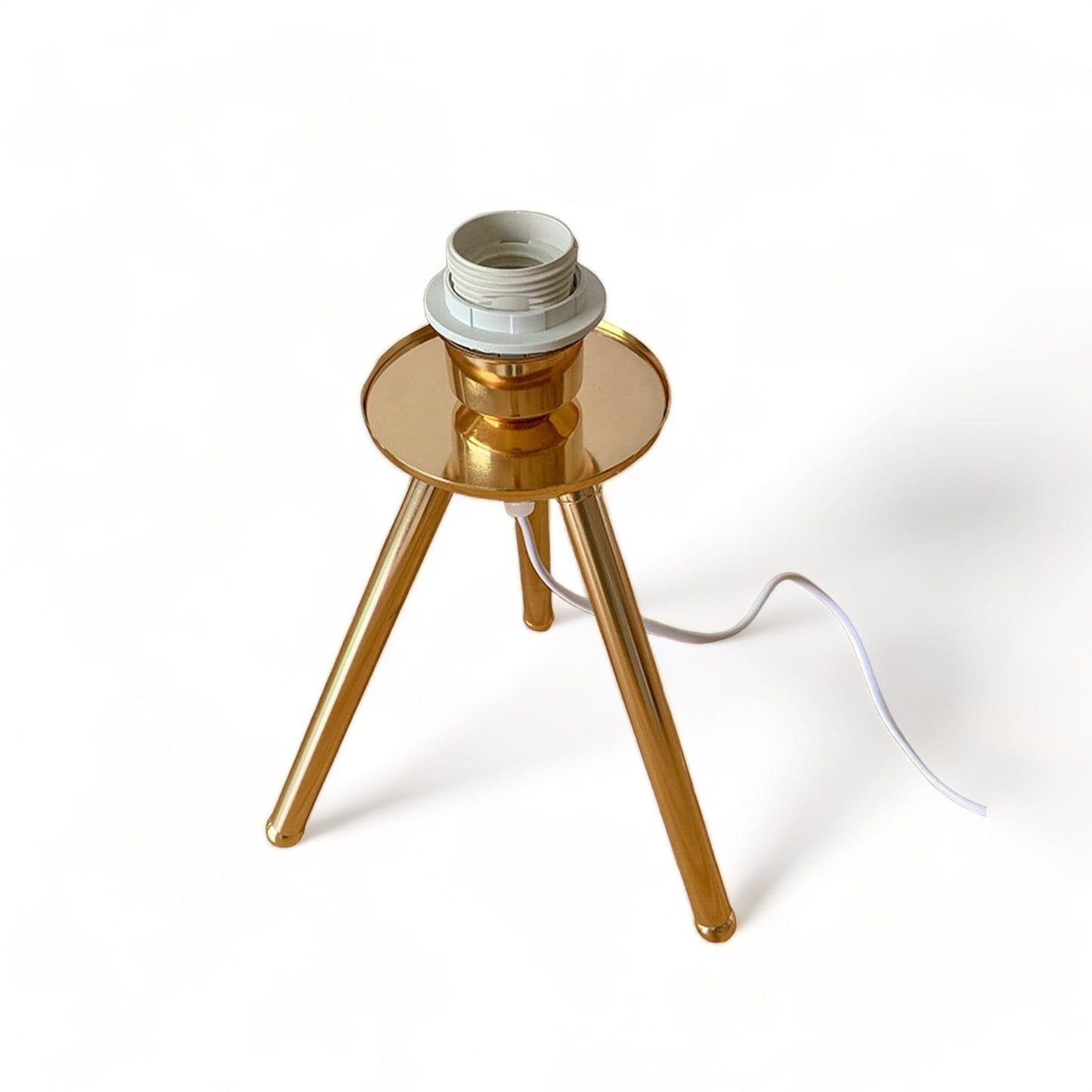Elegant Feather Table Lamp With Soft Golden Ambient Light NALANI