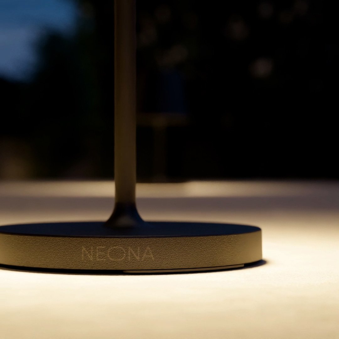 Elegant LED Table Lamp with Touch Dimmer and Warm White Light NALANI