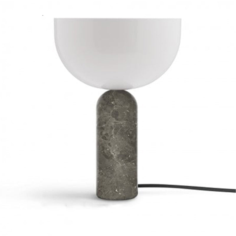 Elegant Marble Lamp With Refined Marble Base Lighting Green NALANI