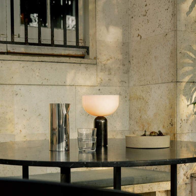 Elegant Marble Lamp With Refined Marble Base Lighting NALANI