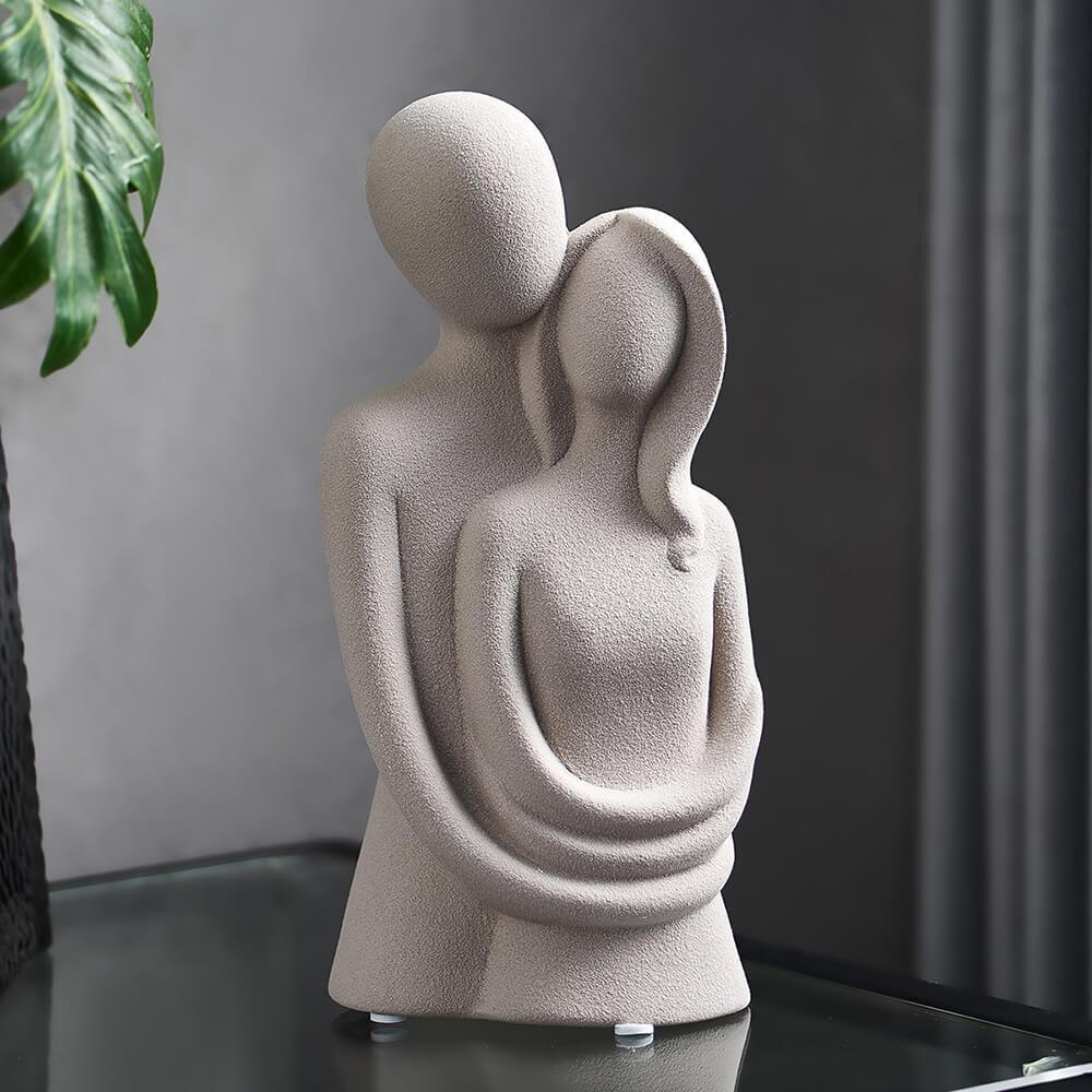 Elegant Resin Sculpture 8.5x10x21cm Modern Home Decor Piece NALANI