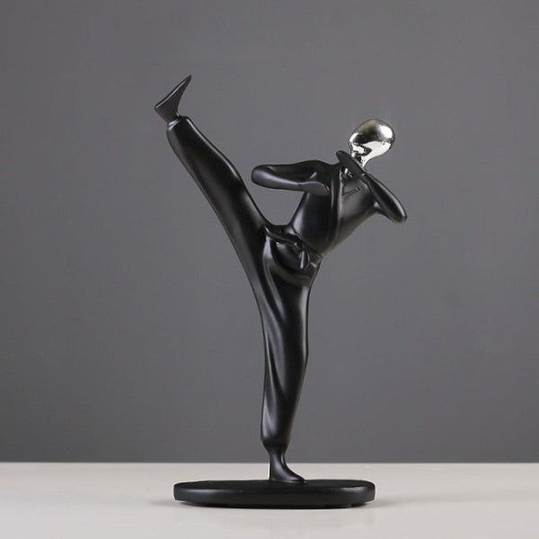 Elegant Sport Figures for Home and Office Decor Kong Fu: 16 x 25 cm (6.3 x 9.8 in) NaLani