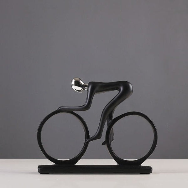 Elegant Sport Figures for Home and Office Decor Bicycles: 8.7 x 7.1 inches (22 x 18 cm) NaLani