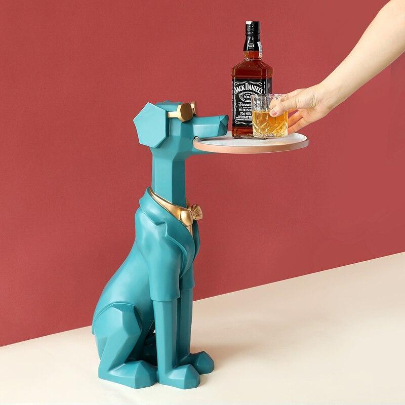 Elegant Dog Statue Storage Box for Stylish Home Decor and Organization NALANI