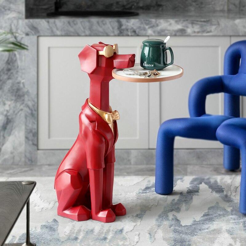 Elegant Dog Statue Storage Box for Stylish Home Decor and Organization NALANI