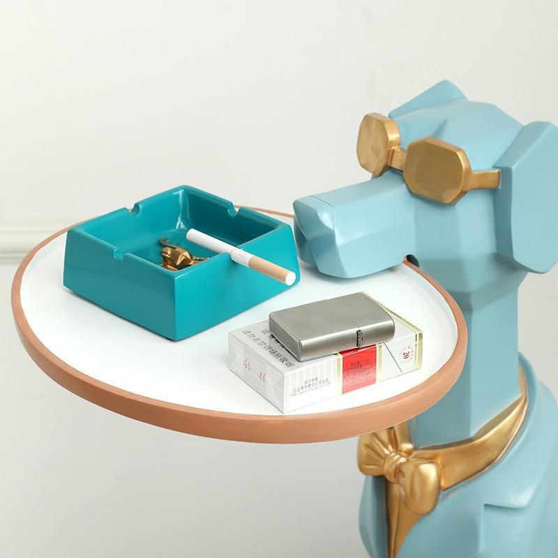 Elegant Dog Statue Storage Box for Stylish Home Decor and Organization NALANI