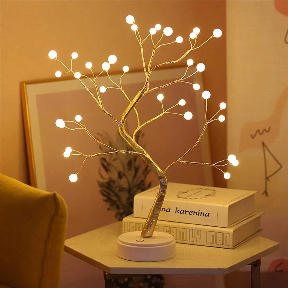 Enchanting Fairy Tree Decorative Lighting for Cozy Ambiance NaLani