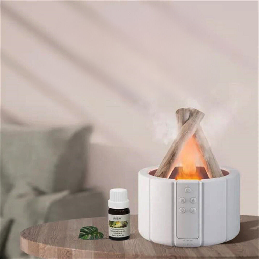 Flame Table Lamp Humidifier With Aromatherapy And Lighting NALANI
