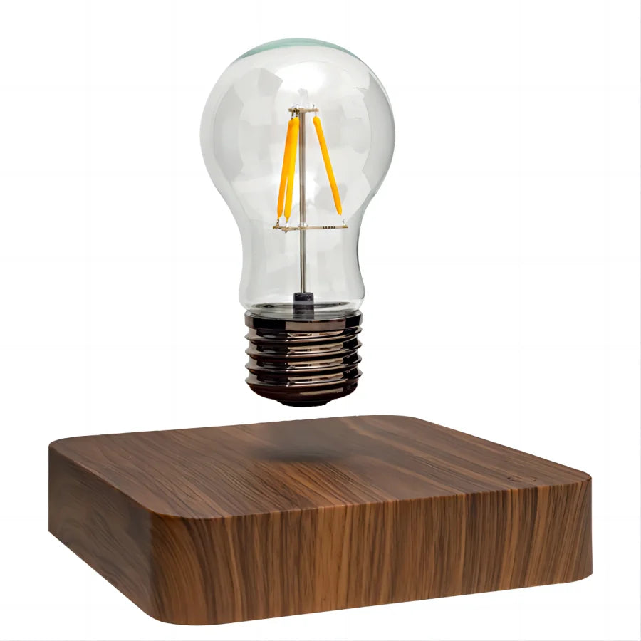 Floating Glass LED Table Lamp With Magnetic Levitation NALANI