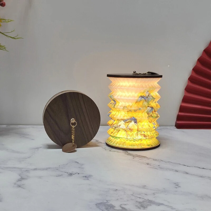 Foldable Touch Dimmable LED Table Lamp Portable Flexible Lighting B NALANI