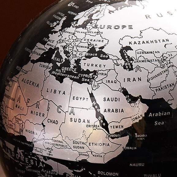 Globe Decoration with Rotating Base for Travel Enthusiasts NALANI