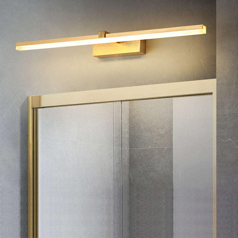 Gold Finish LED Vanity Light Fixture For Modern Bathroom NALANI