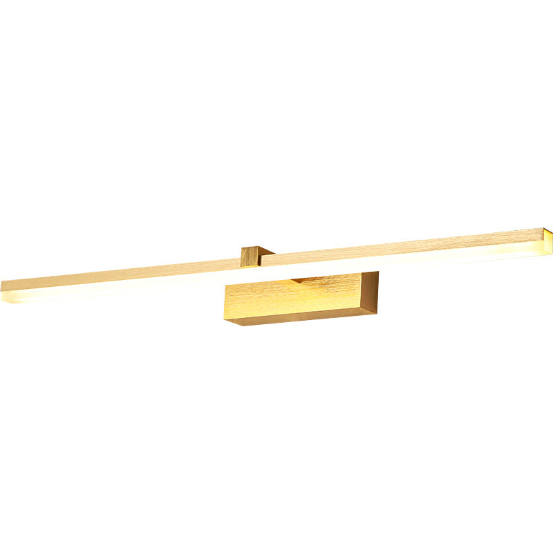 Gold Finish LED Vanity Light Fixture For Modern Bathroom NALANI