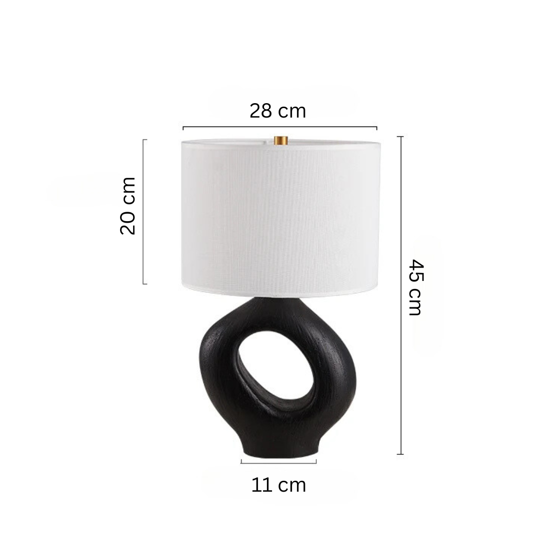 Gold Finish Table Lamp With LED Light Source E27 Warm White B1 NALANI