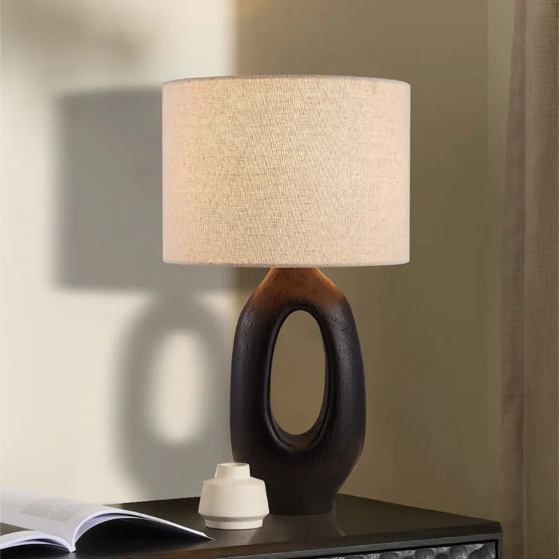 Gold Finish Table Lamp With LED Light Source E27 Warm White NALANI
