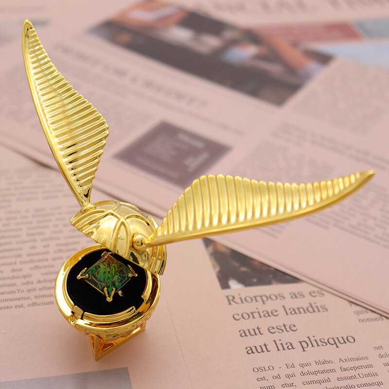 Gold Plated Treasure Ring Box Movable Luxury Jewelry NALANI
