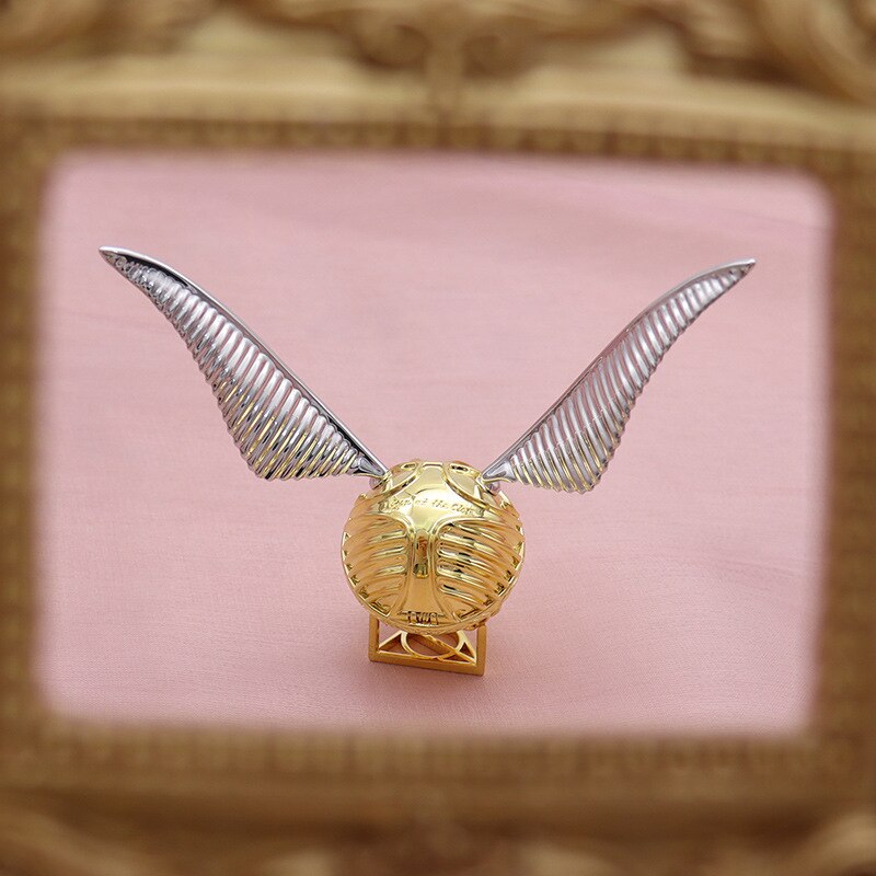 Gold Plated Treasure Ring Box Movable Luxury Jewelry Silver Wing 2 NALANI