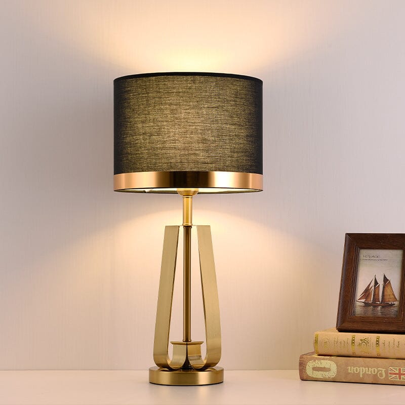 Golden Cone Lamps Minimalist Modern Luxe Lighting Fixture NALANI