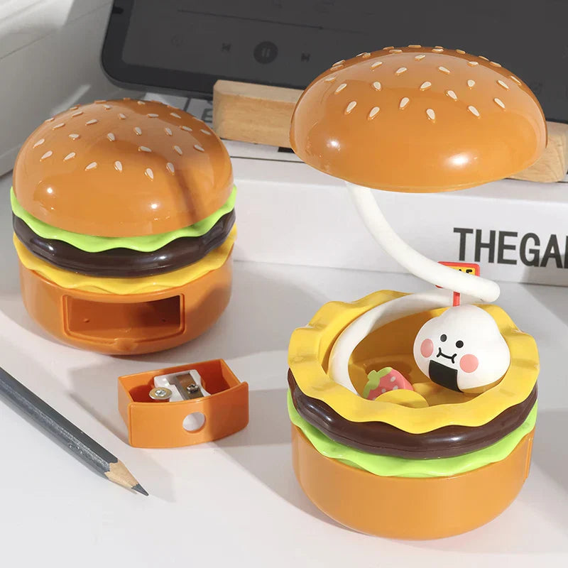 Hamburger Shaped LED Lamp For Ambient Decor And Comfort NALANI