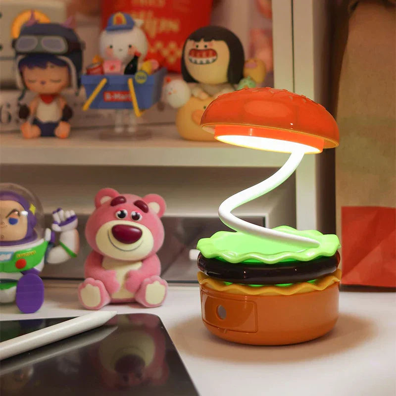 Hamburger Shaped LED Lamp For Ambient Decor And Comfort NALANI
