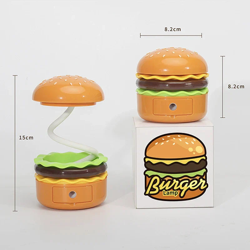 Hamburger Shaped LED Lamp For Ambient Decor And Comfort NALANI