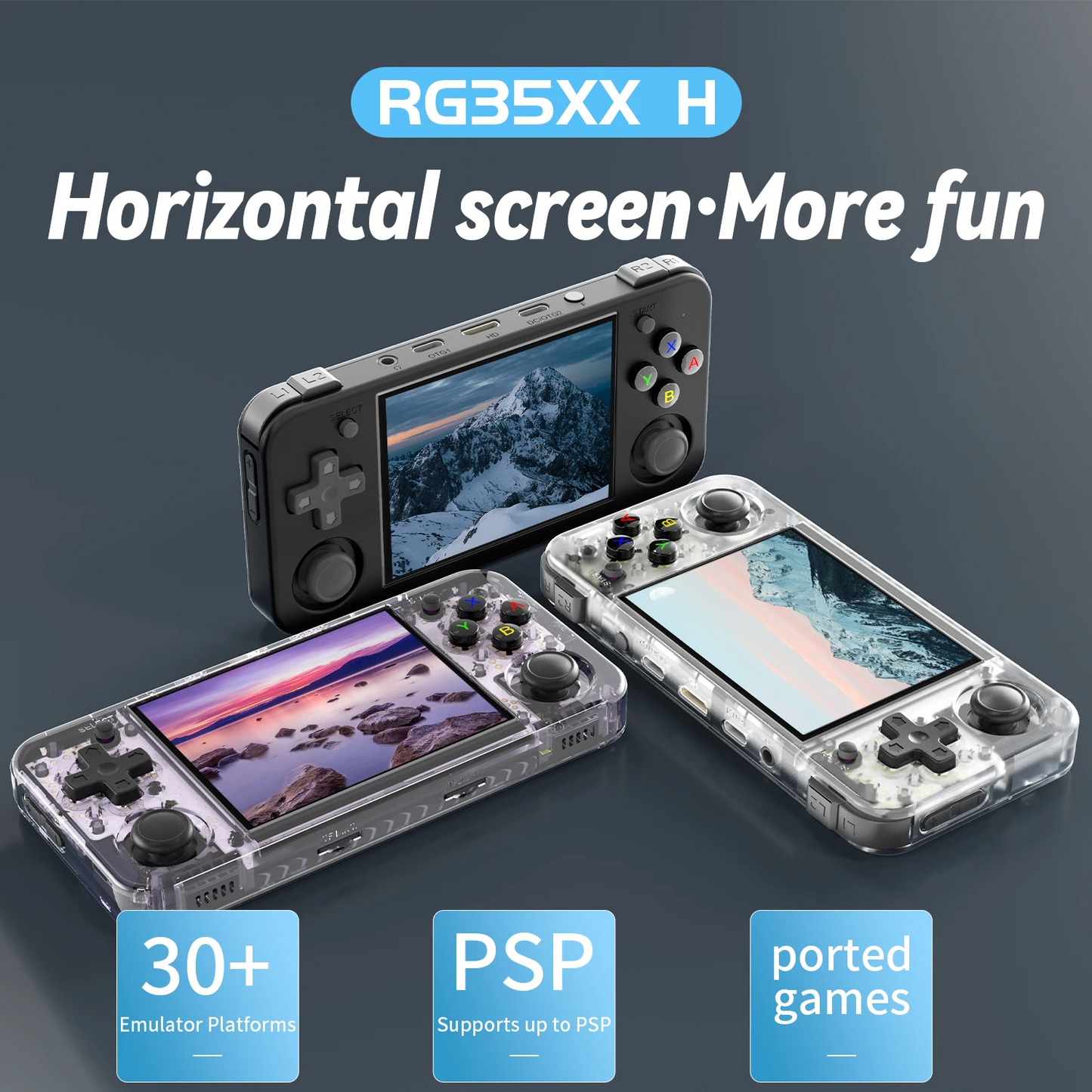 Handheld Game Console Pro V4 ThreePointFiveInch Screen HDMI NALANI