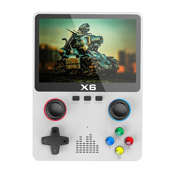 Handheld Gaming Console 3.5 Inch IPS Screen Dual Joysticks White NALANI