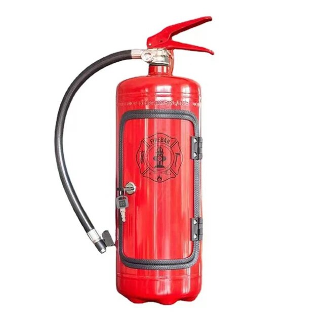 Hidden Bottle Storage Fire Extinguisher Decor Accent NALANI