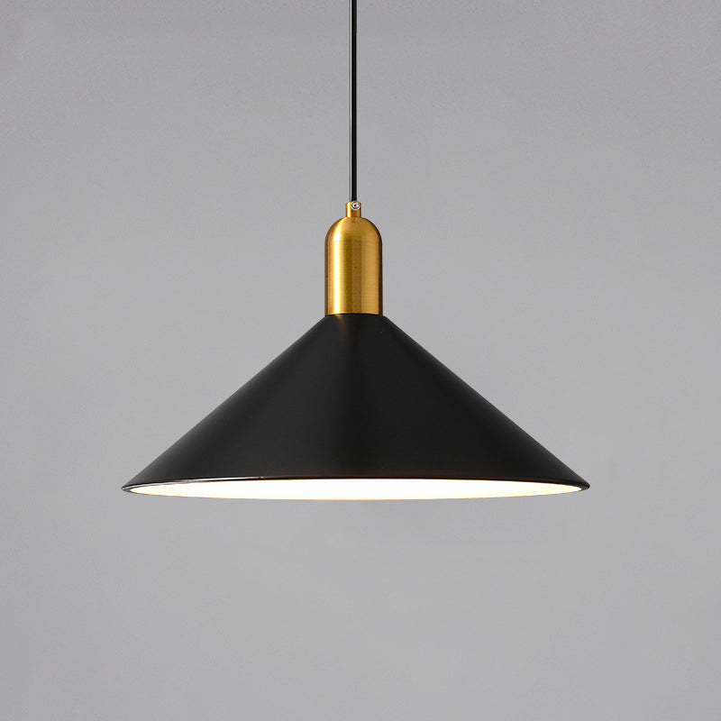 Industrial Metal Conical Drop Pendant Light for Dining Room NALANI
