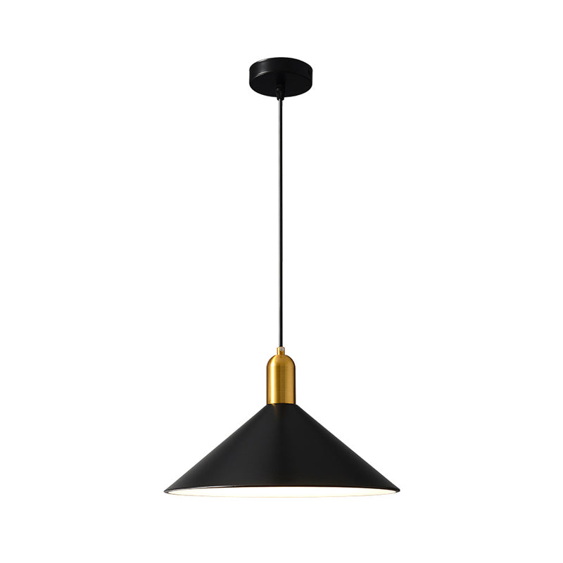 Industrial Metal Conical Drop Pendant Light for Dining Room NALANI