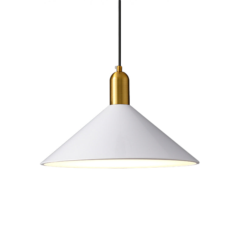 Industrial Metal Conical Drop Pendant Light for Dining Room NALANI